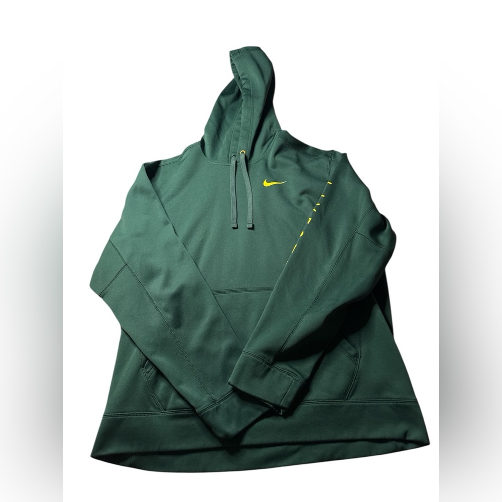 Men’s green Nike hoodie